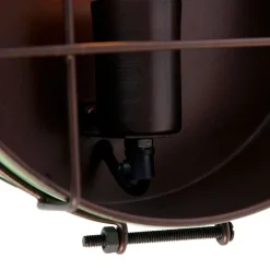 Industriële wandlamp groen 25 cm - Barril