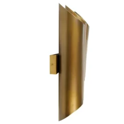 Industriële wandlamp messing 10-lichts - Whistle