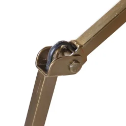 Industriële wandlamp messing verstelbaar - Avon