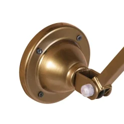 Industriële wandlamp messing verstelbaar - Avon