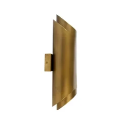 Industriële wandlamp messing 6-lichts - Whistle