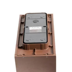 Industriële wandlamp roestbruin 26 cm IP44- Charlois