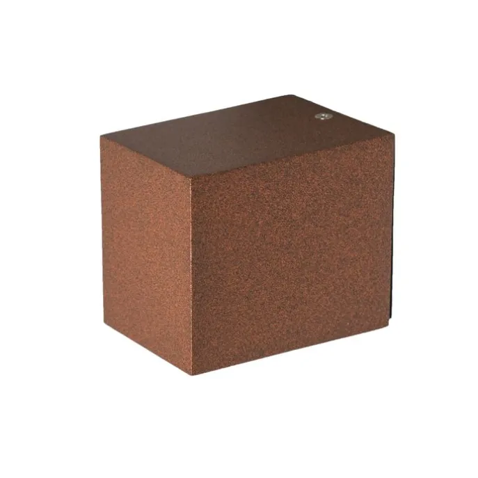 Industriële wandlamp roestbruin IP44 - Baleno