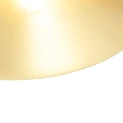 Industriële wandlamp roest met goud - Rust