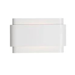 Industriële wandlamp wit 2-lichts - Coen