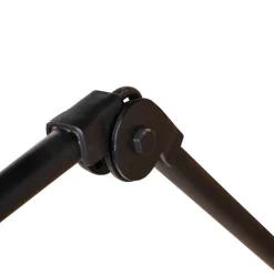 Industriële wandlamp zwart verstelbaar - Wye