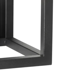 Industriële wandlamp zwart kubus - Cage