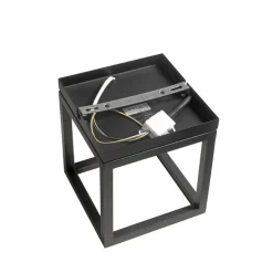 Industriële wandlamp zwart kubus - Cage