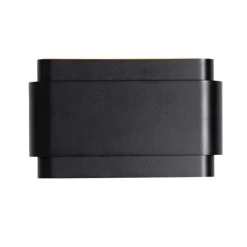 Industriële wandlamp zwart 2-lichts - Coen