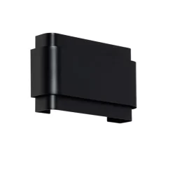 Industriële wandlamp zwart 2-lichts - Coen