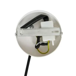 Japandi hanglamp beige met stoffen kap 50cm - Plu