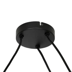 Japandi hanglamp wit 50cm 3-lichts - Plu