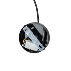 Japandi hanglamp wit zijden 30cm - Plu