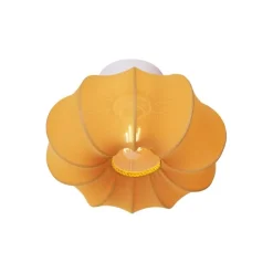 Japandi plafondlamp goud 27cm - Plu Asyesha