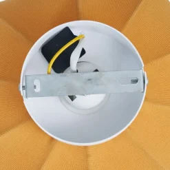 Japandi plafondlamp goud 27cm - Plu Asyesha