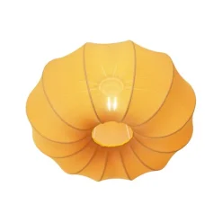 Japandi plafondlamp goud 37cm - Plu Asyesha