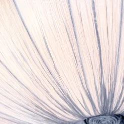 Japandi plafondlamp grijs 60cm 5-lichts - Plu