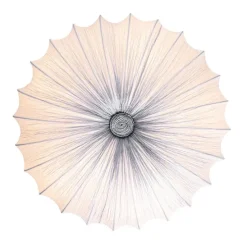 Japandi plafondlamp grijs 60cm 5-lichts - Plu