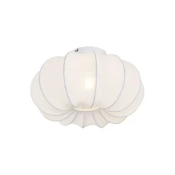 Japandi plafondlamp wit 37cm - Plu Asyesha