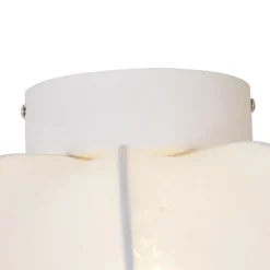 Japandi plafondlamp wit 37cm - Plu Asyesha