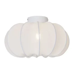 Japandi plafondlamp wit 37cm - Plu Asyesha