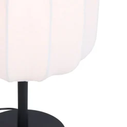 Japandi tafellamp zwart met wit - Madleine