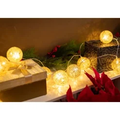 Kerst buiten lichtsnoer 3,3m incl. LED 10-lichts - Pallina