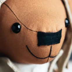 Kinder tafellamp beer bruin incl LED - Charles