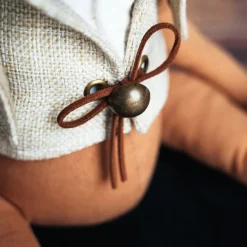 Kinder tafellamp beer bruin incl LED - Charles