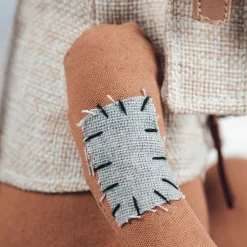 Kinder tafellamp beer bruin incl LED - Charles