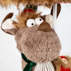 Kinder tafellamp rendier bruin incl. LED - Rudi