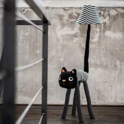 Kinder vloerlamp kat strepen incl LED - Luna