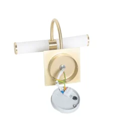 Klassieke badkamer wandlamp goud IP44 2-lichts - Bath Arc