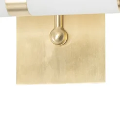 Klassieke badkamer wandlamp goud IP44 2-lichts - Bath Arc