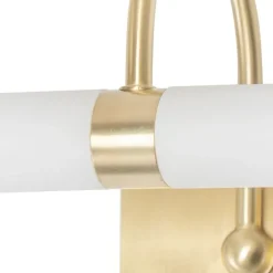 Klassieke badkamer wandlamp goud IP44 2-lichts - Bath Arc