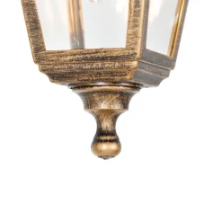 Klassieke buiten hanglamp antiek goud IP44 - Capital