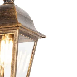 Klassieke buiten hanglamp antiek goud IP44 - Capital
