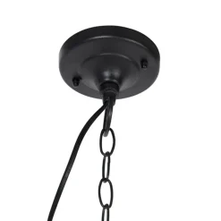 Klassieke buiten hanglamp zwart IP44 - Havana