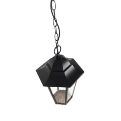 Klassieke buiten hanglamp zwart IP44 - Havana