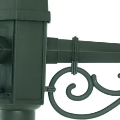 Klassieke buiten lantaarn donker groen 217cm 3-lichts IP44 - New Haven