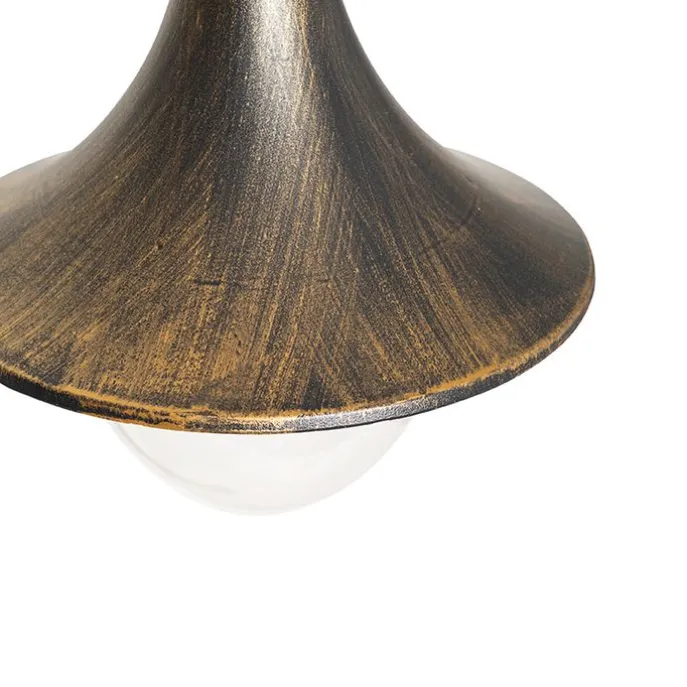 Klassieke buiten lantaarn antiek goud 100 cm IP44 - Daphne