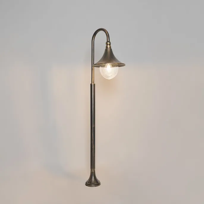 Klassieke buiten lantaarn antiek goud 100 cm IP44 - Daphne