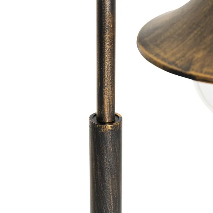 Klassieke buiten lantaarn antiek goud 100 cm IP44 - Daphne