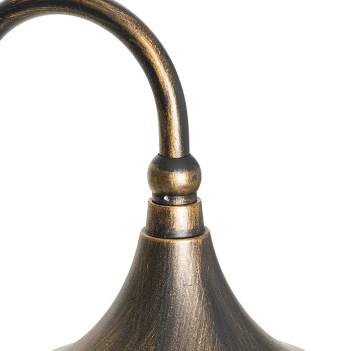 Klassieke buiten lantaarn antiek goud 100 cm IP44 - Daphne