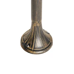 Klassieke buiten lantaarn antiek goud 100 cm IP44 - Daphne