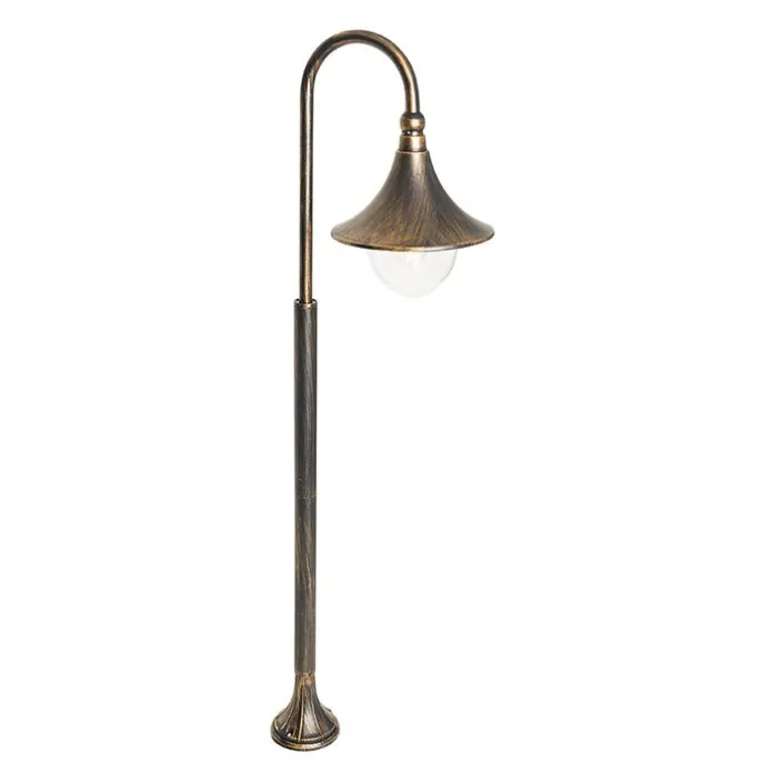 Klassieke buiten lantaarn antiek goud 100 cm IP44 - Daphne