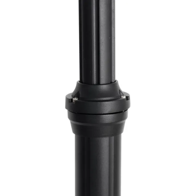 Klassieke buiten lantaarn zwart 235 cm 3-lichts IP44 - Berta