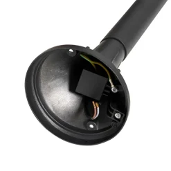 Klassieke buiten lantaarn zwart 125 cm IP44 - Daphne