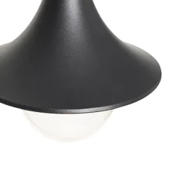 Klassieke buiten lantaarn zwart 125 cm IP44 - Daphne
