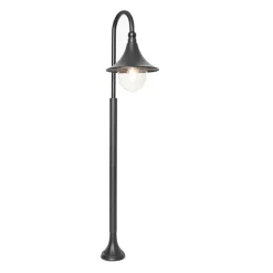 Klassieke buiten lantaarn zwart 125 cm IP44 - Daphne